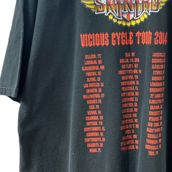 2004 Lynyrd Skynyrd Vicious Cycle Tour Concert Tee - Picture 12 of 14